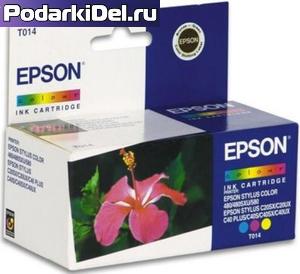 Картридж Epson T014 цв.ор
