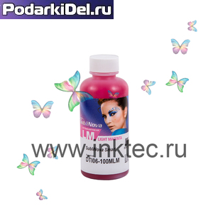 Сублимационные чернила InkTec Epson DTI06-100MLM, Magenta, 100мл Сублимационные чернила InkTec Epson DTI06-100MLM, Magenta, 100мл