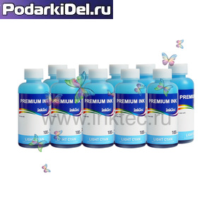 Чернила InkTec Epson E0017-100MLC, Light Cyan, 100мл Чернила InkTec Epson E0017-100MLC, Light Cyan, 100мл